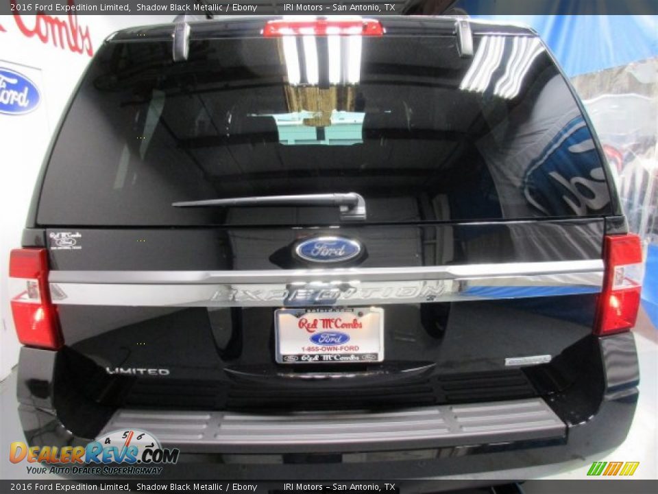 2016 Ford Expedition Limited Shadow Black Metallic / Ebony Photo #5