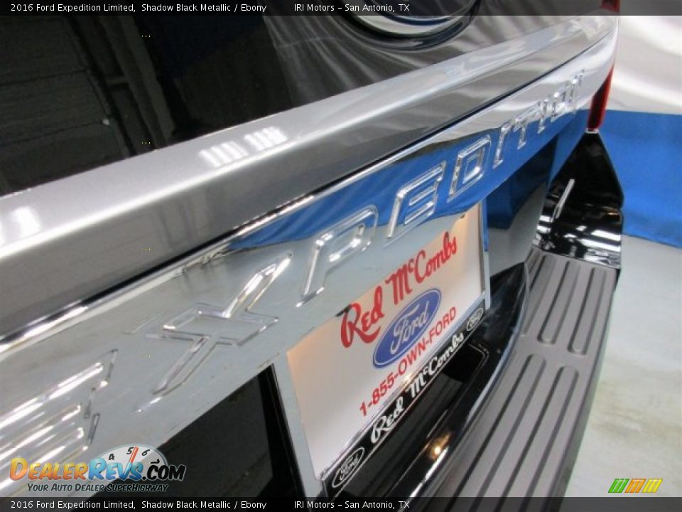 2016 Ford Expedition Limited Shadow Black Metallic / Ebony Photo #6
