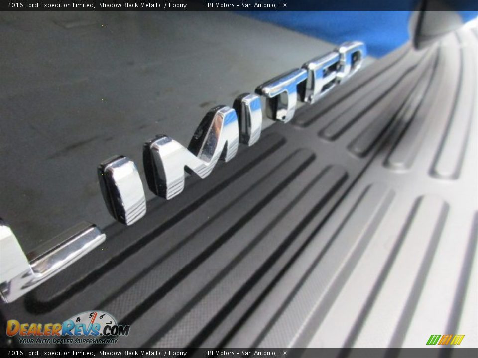 2016 Ford Expedition Limited Shadow Black Metallic / Ebony Photo #7