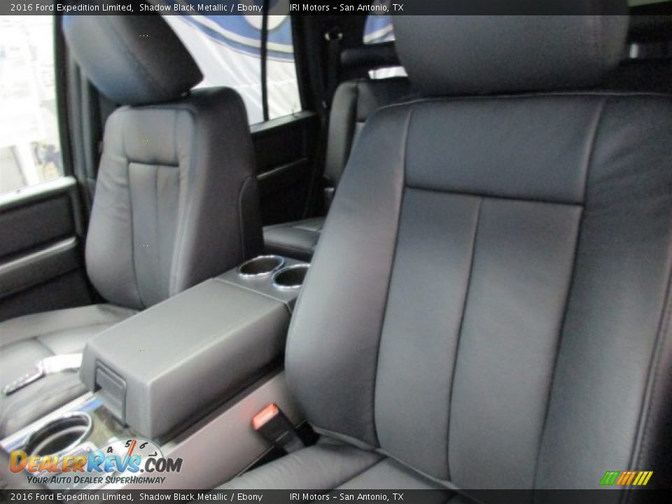 2016 Ford Expedition Limited Shadow Black Metallic / Ebony Photo #10