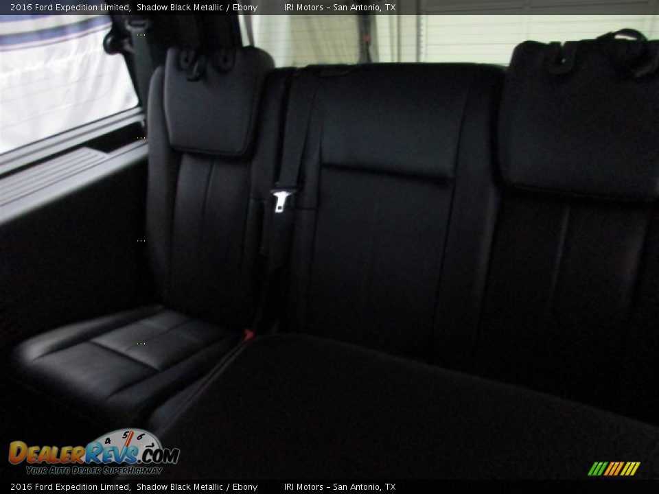 2016 Ford Expedition Limited Shadow Black Metallic / Ebony Photo #12