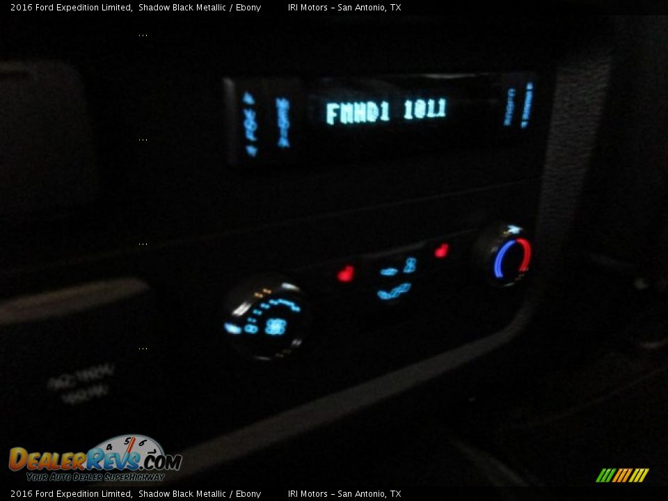 2016 Ford Expedition Limited Shadow Black Metallic / Ebony Photo #14