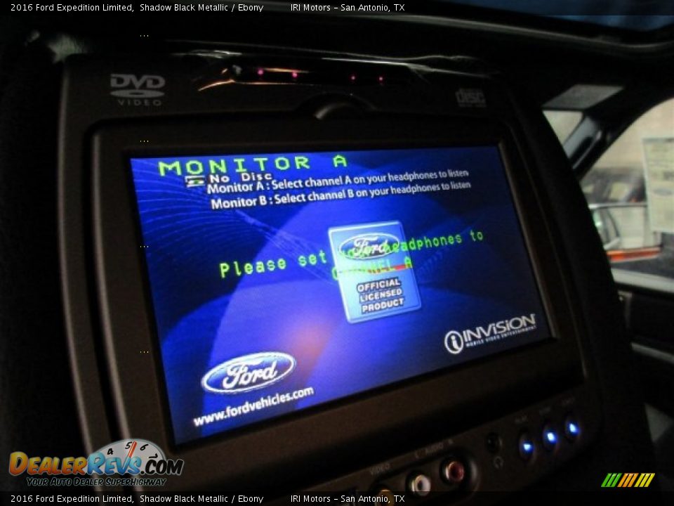 2016 Ford Expedition Limited Shadow Black Metallic / Ebony Photo #15