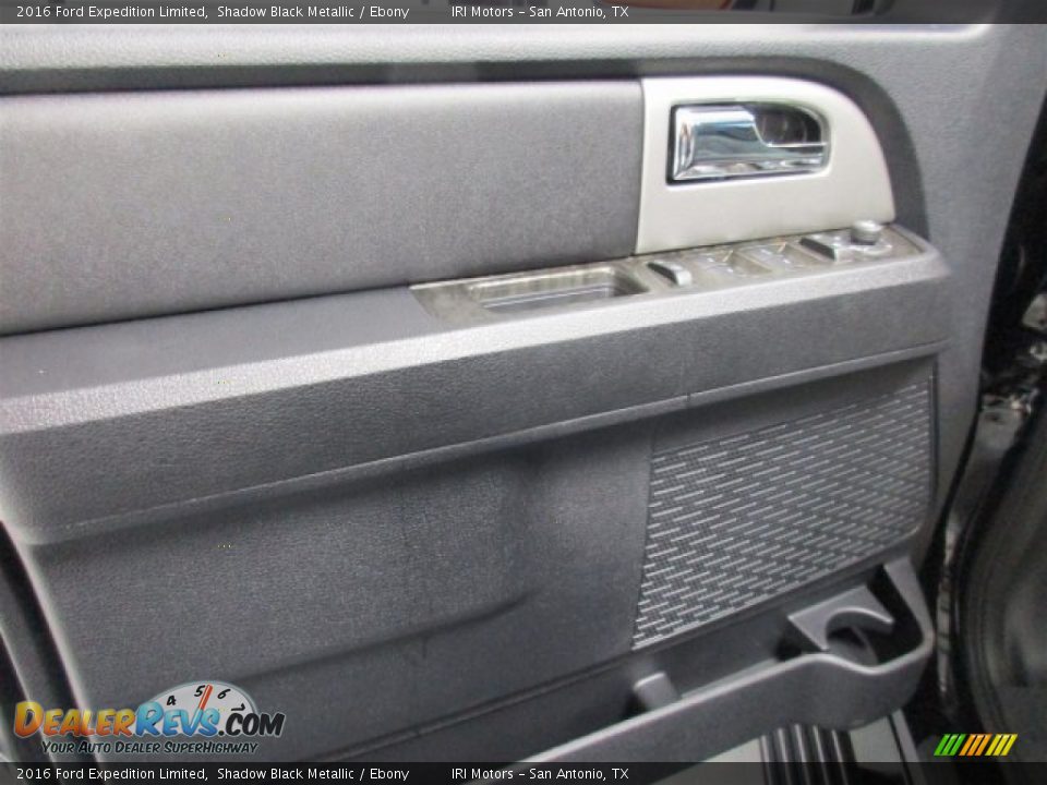 2016 Ford Expedition Limited Shadow Black Metallic / Ebony Photo #17