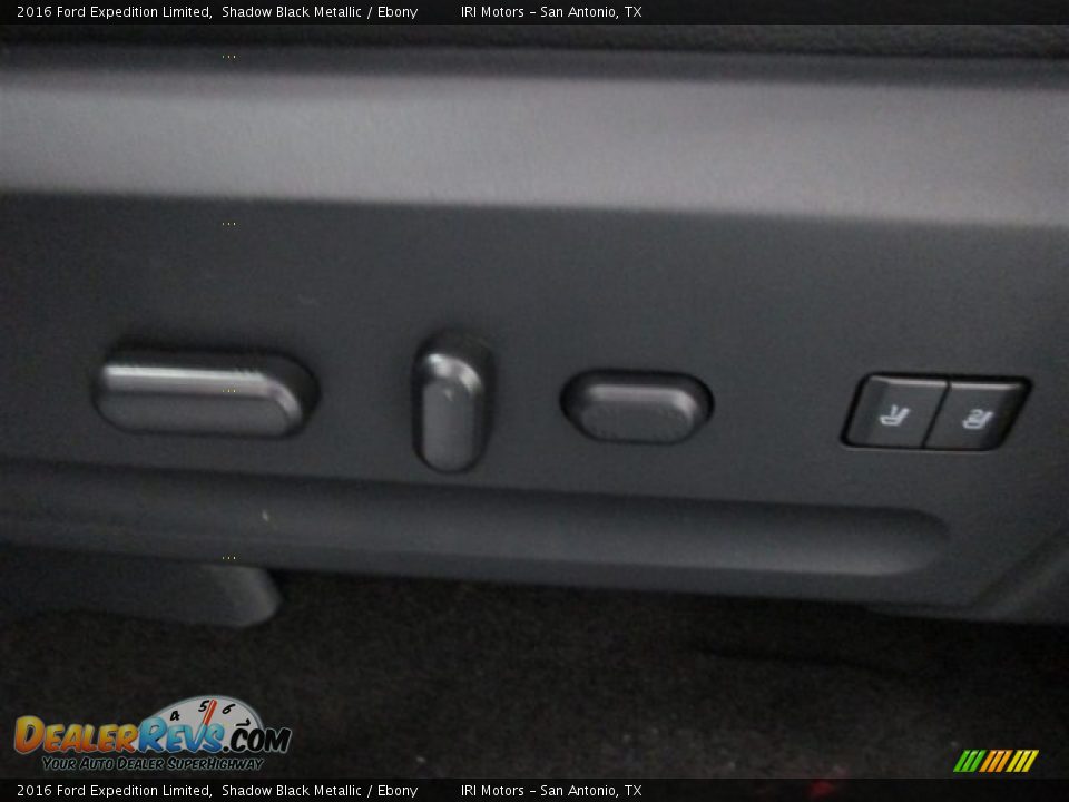 2016 Ford Expedition Limited Shadow Black Metallic / Ebony Photo #18
