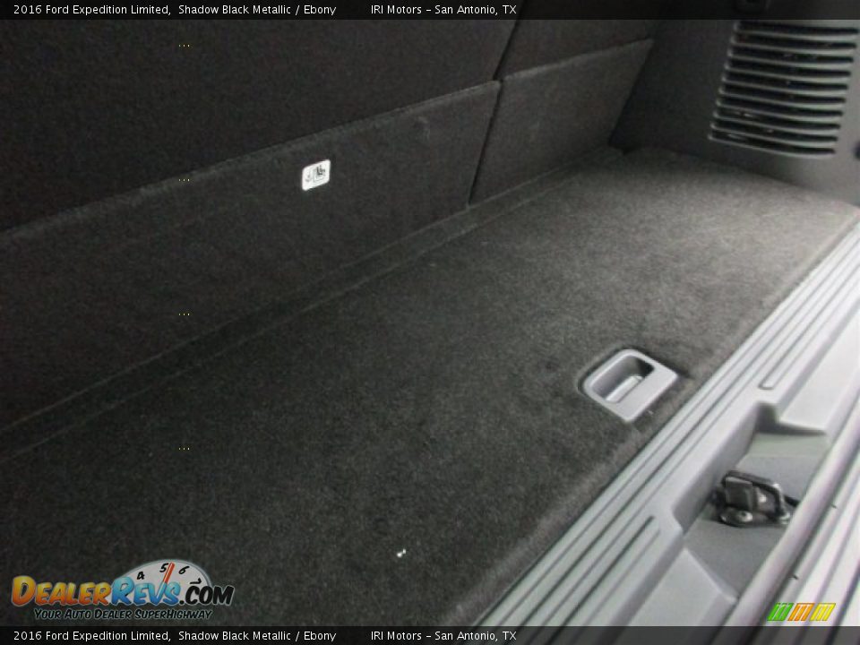 2016 Ford Expedition Limited Shadow Black Metallic / Ebony Photo #21