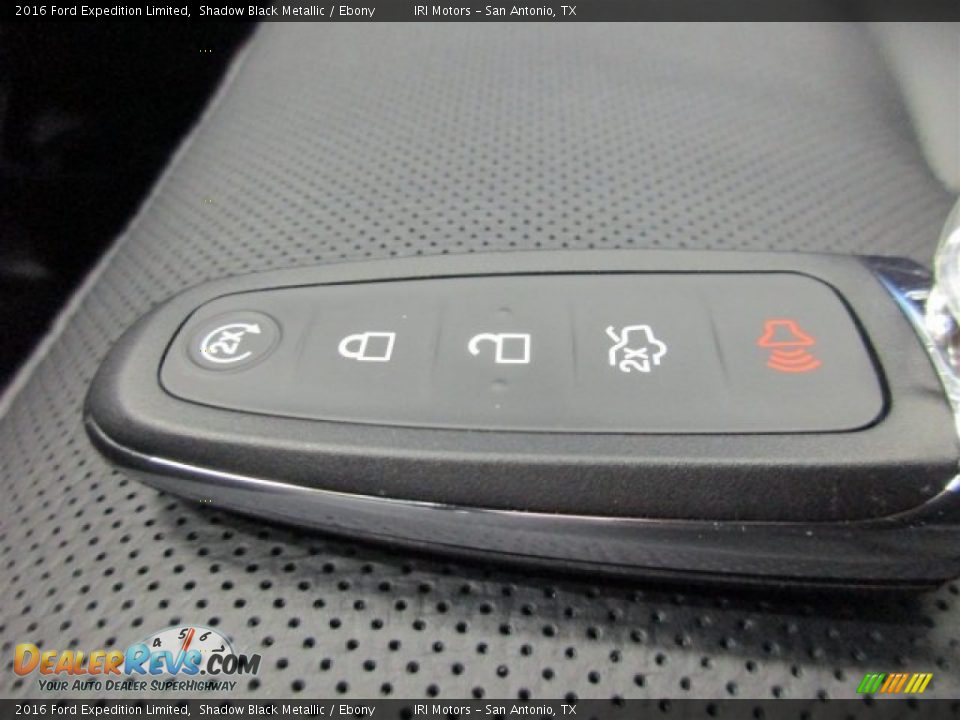 2016 Ford Expedition Limited Shadow Black Metallic / Ebony Photo #31
