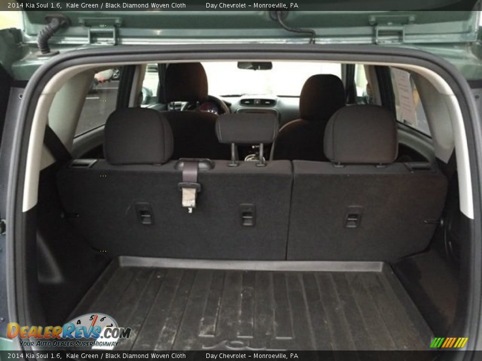 2014 Kia Soul 1.6 Kale Green / Black Diamond Woven Cloth Photo #5