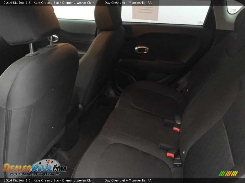 2014 Kia Soul 1.6 Kale Green / Black Diamond Woven Cloth Photo #6