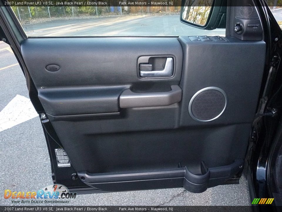 2007 Land Rover LR3 V8 SE Java Black Pearl / Ebony Black Photo #10