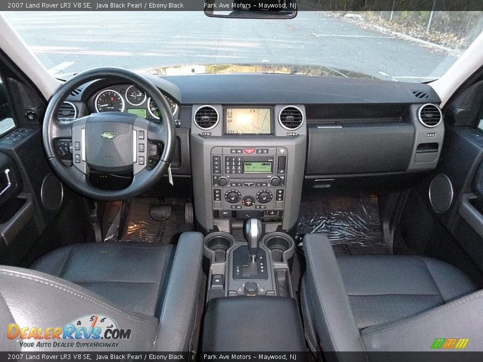 2007 Land Rover LR3 V8 SE Java Black Pearl / Ebony Black Photo #13