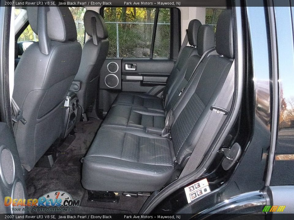 2007 Land Rover LR3 V8 SE Java Black Pearl / Ebony Black Photo #16