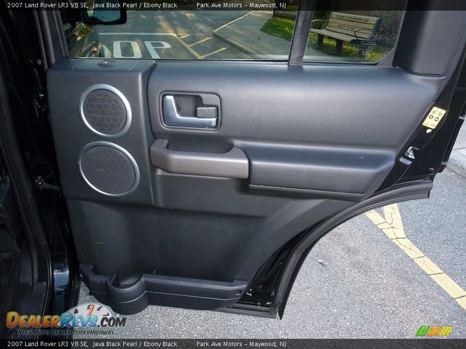 2007 Land Rover LR3 V8 SE Java Black Pearl / Ebony Black Photo #22
