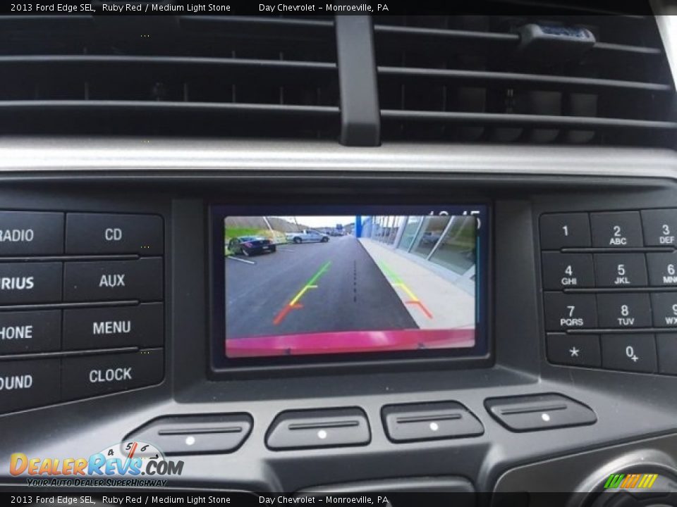 2013 Ford Edge SEL Ruby Red / Medium Light Stone Photo #11