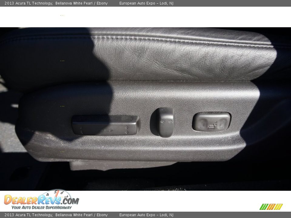 2013 Acura TL Technology Bellanova White Pearl / Ebony Photo #23