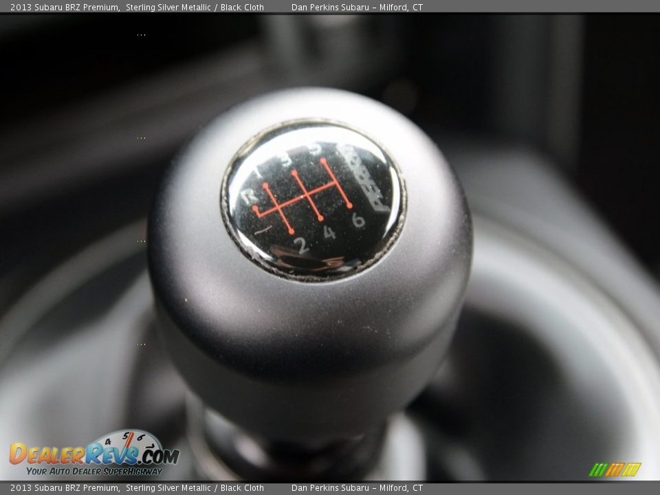 2013 Subaru BRZ Premium Sterling Silver Metallic / Black Cloth Photo #14
