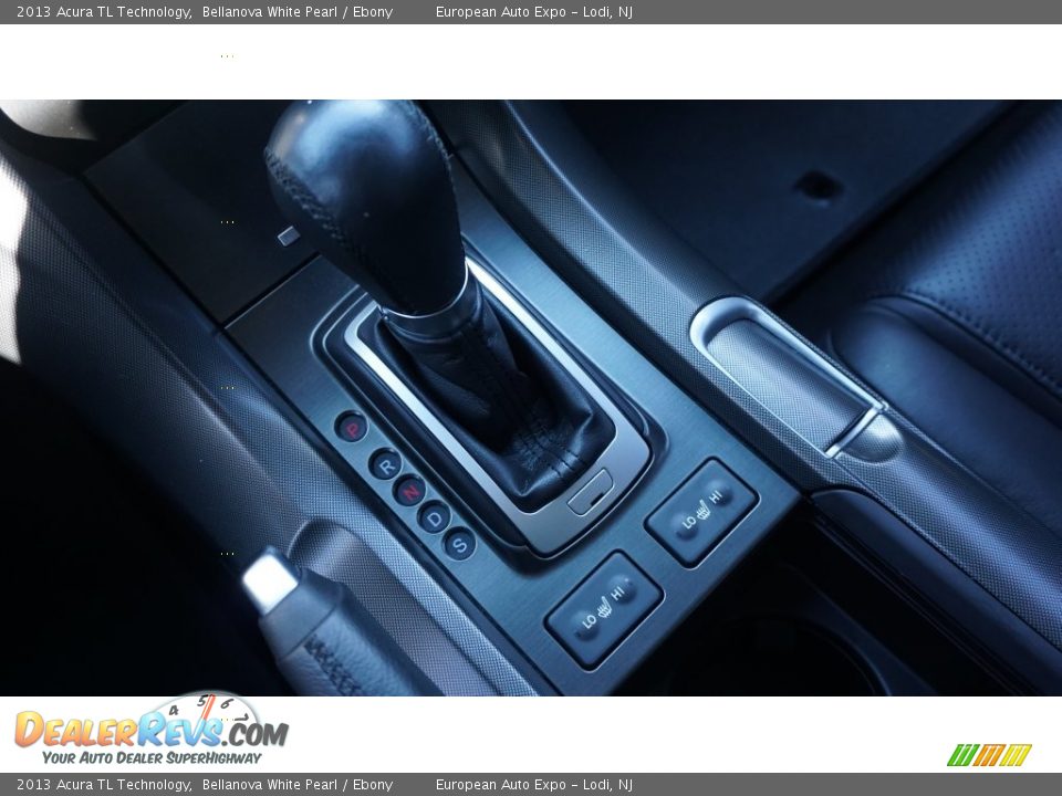 2013 Acura TL Technology Bellanova White Pearl / Ebony Photo #34