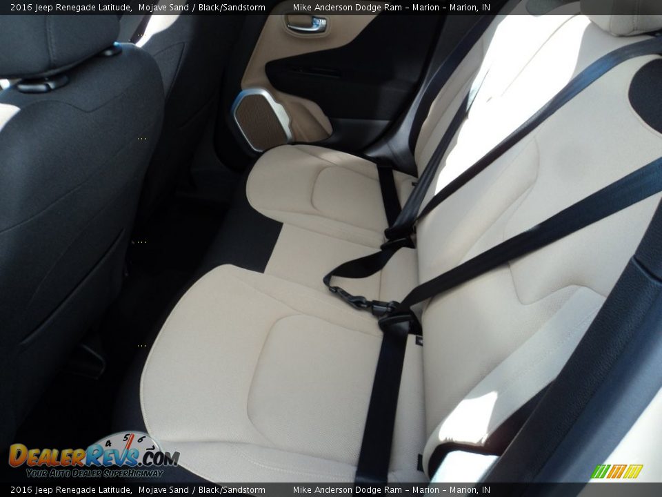 Rear Seat of 2016 Jeep Renegade Latitude Photo #7