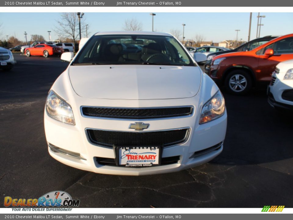 2010 Chevrolet Malibu LT Sedan Summit White / Ebony Photo #8