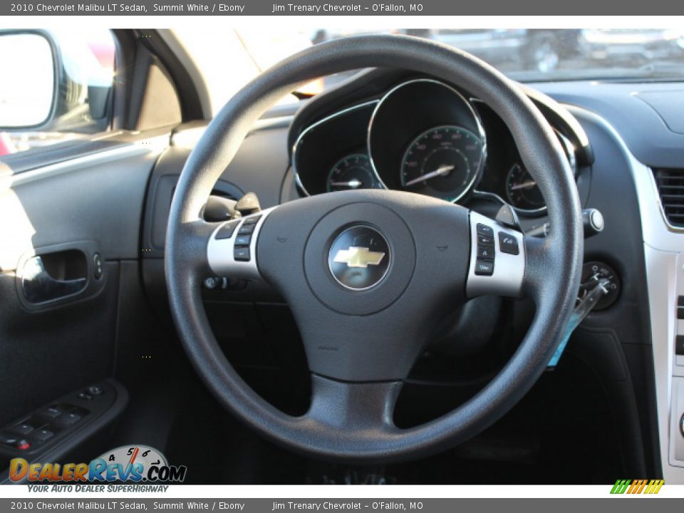 2010 Chevrolet Malibu LT Sedan Summit White / Ebony Photo #11