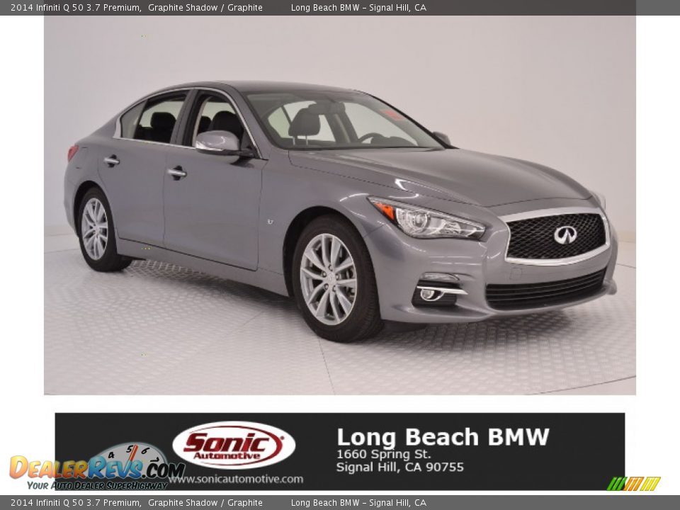2014 Infiniti Q 50 3.7 Premium Graphite Shadow / Graphite Photo #1