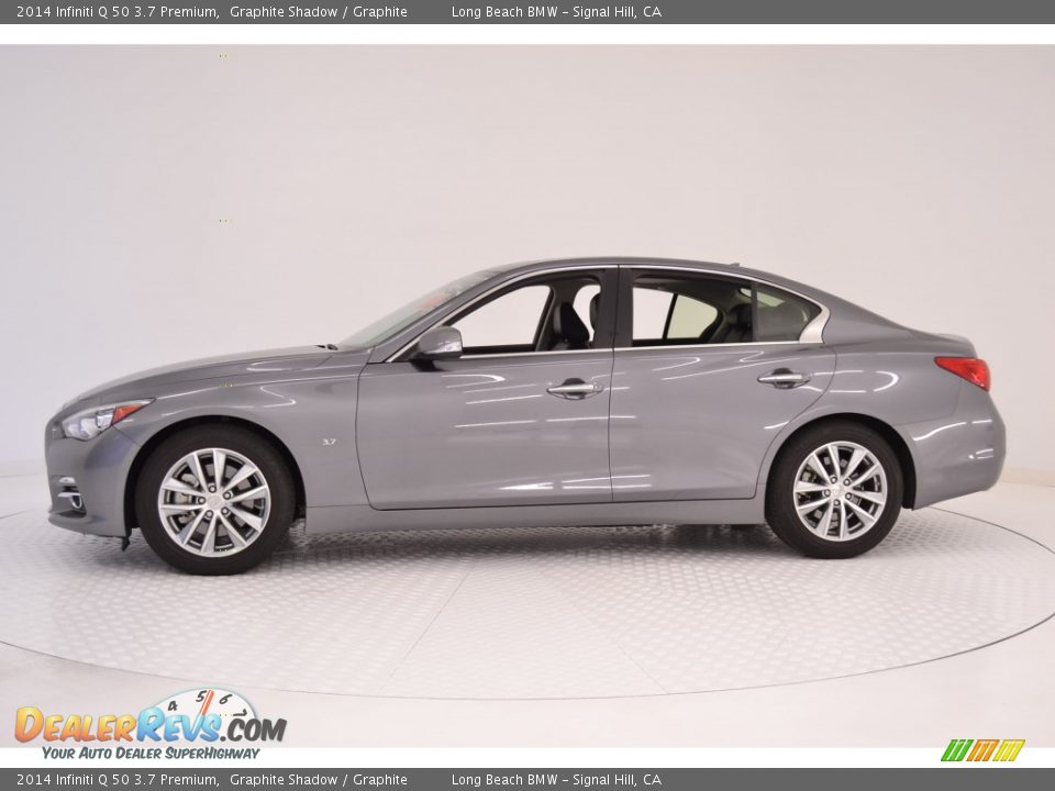 2014 Infiniti Q 50 3.7 Premium Graphite Shadow / Graphite Photo #4