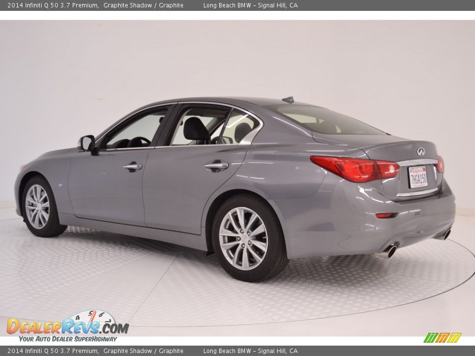 2014 Infiniti Q 50 3.7 Premium Graphite Shadow / Graphite Photo #5