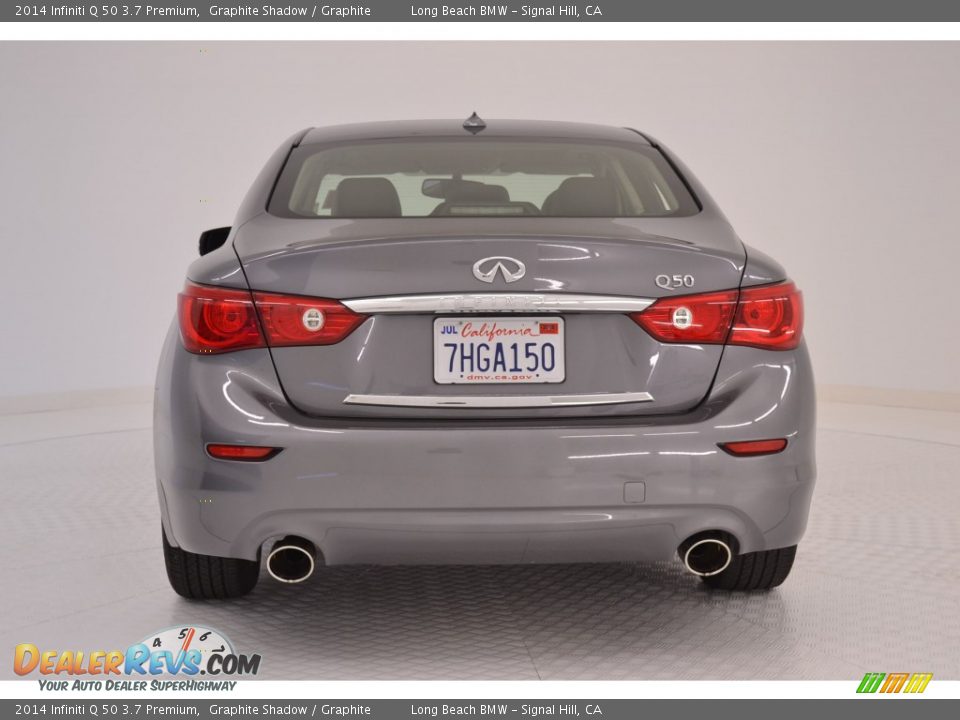 2014 Infiniti Q 50 3.7 Premium Graphite Shadow / Graphite Photo #6