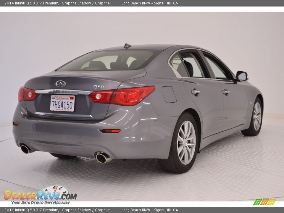 2014 Infiniti Q 50 3.7 Premium Graphite Shadow / Graphite Photo #7