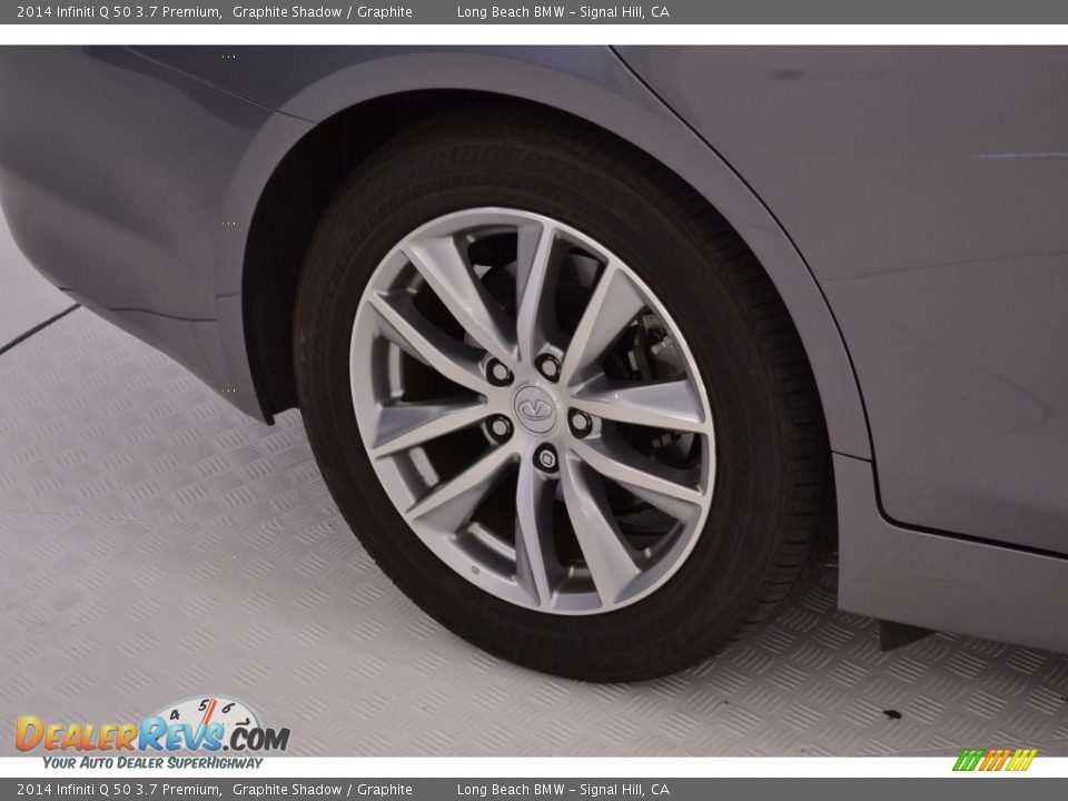 2014 Infiniti Q 50 3.7 Premium Graphite Shadow / Graphite Photo #10