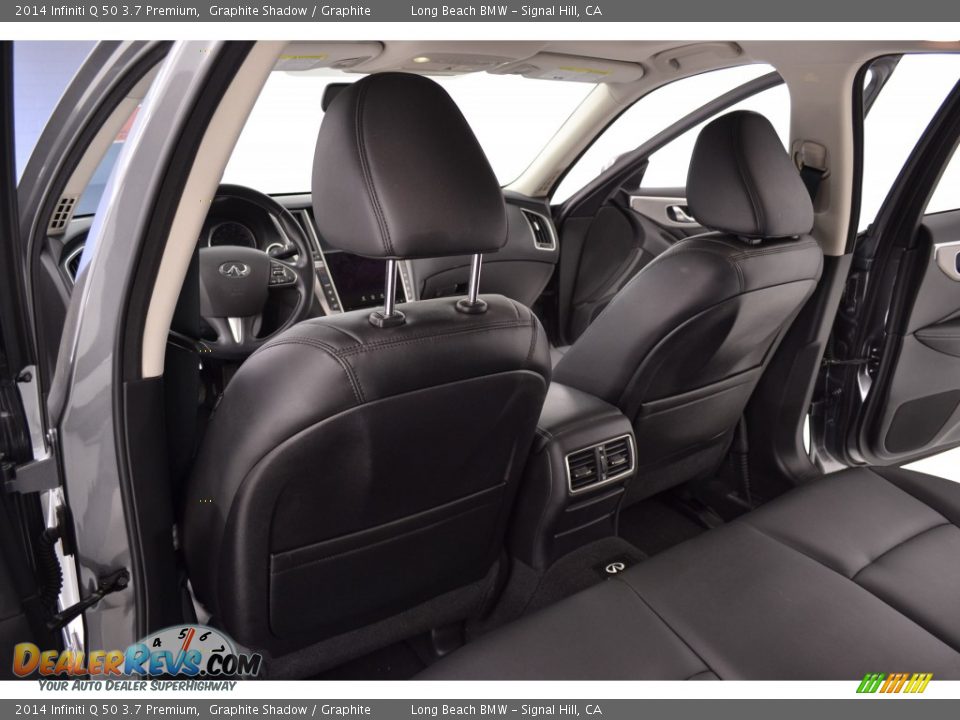 2014 Infiniti Q 50 3.7 Premium Graphite Shadow / Graphite Photo #15