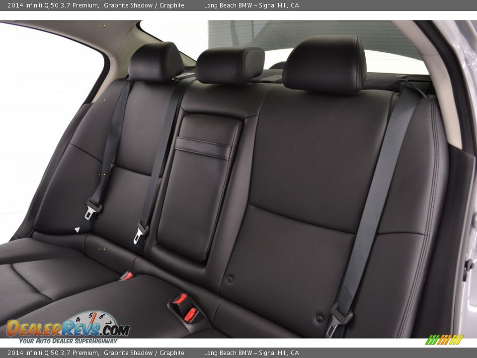 2014 Infiniti Q 50 3.7 Premium Graphite Shadow / Graphite Photo #16