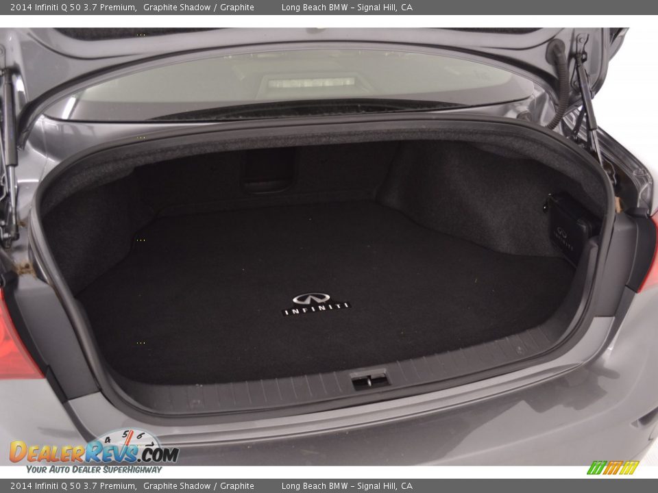 2014 Infiniti Q 50 3.7 Premium Graphite Shadow / Graphite Photo #17