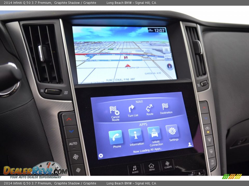 2014 Infiniti Q 50 3.7 Premium Graphite Shadow / Graphite Photo #21