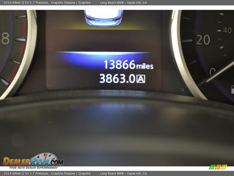 2014 Infiniti Q 50 3.7 Premium Graphite Shadow / Graphite Photo #22