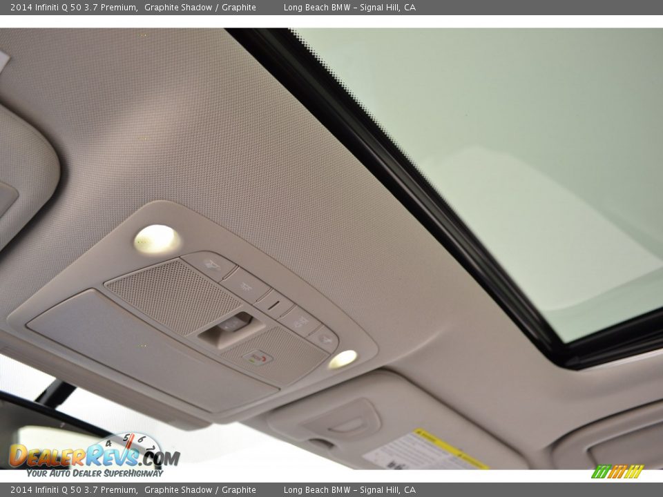 2014 Infiniti Q 50 3.7 Premium Graphite Shadow / Graphite Photo #25