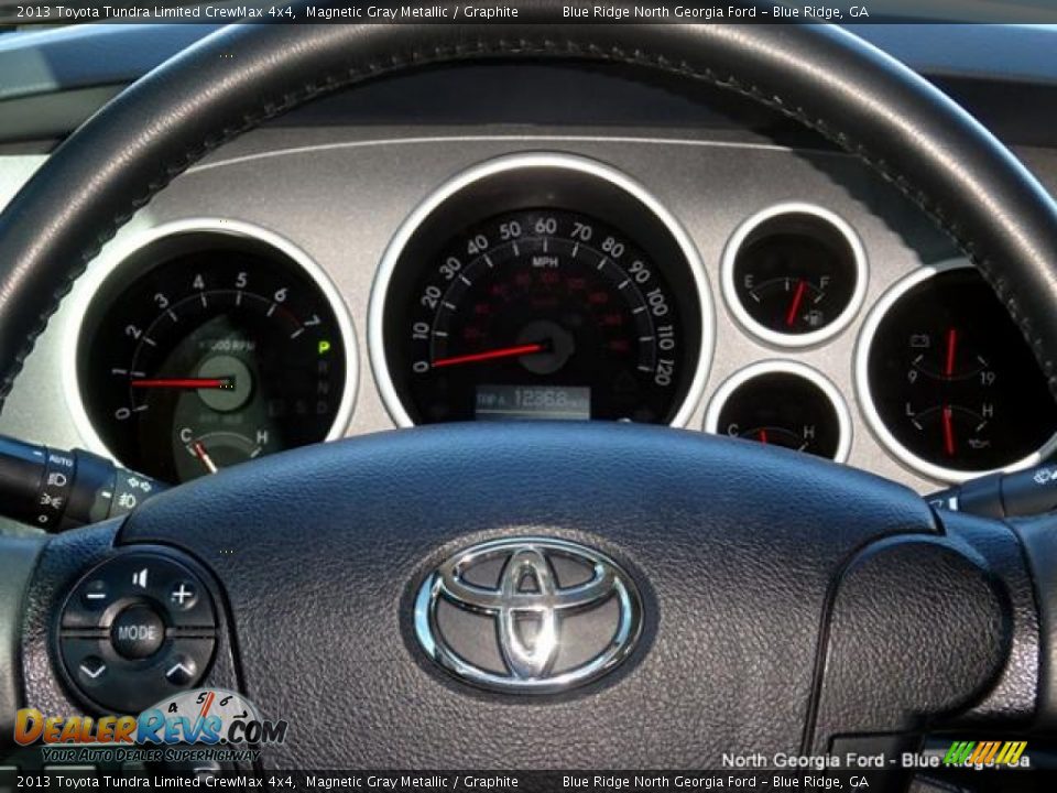 2013 Toyota Tundra Limited CrewMax 4x4 Magnetic Gray Metallic / Graphite Photo #18
