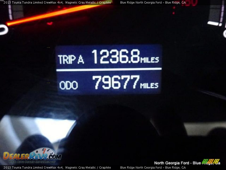 2013 Toyota Tundra Limited CrewMax 4x4 Magnetic Gray Metallic / Graphite Photo #19