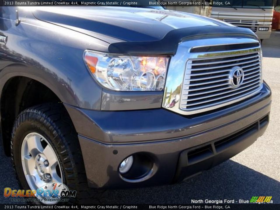 2013 Toyota Tundra Limited CrewMax 4x4 Magnetic Gray Metallic / Graphite Photo #36