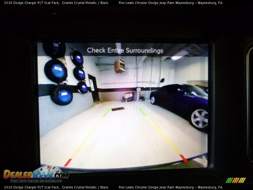 2016 Dodge Charger R/T Scat Pack Granite Crystal Metallic / Black Photo #16