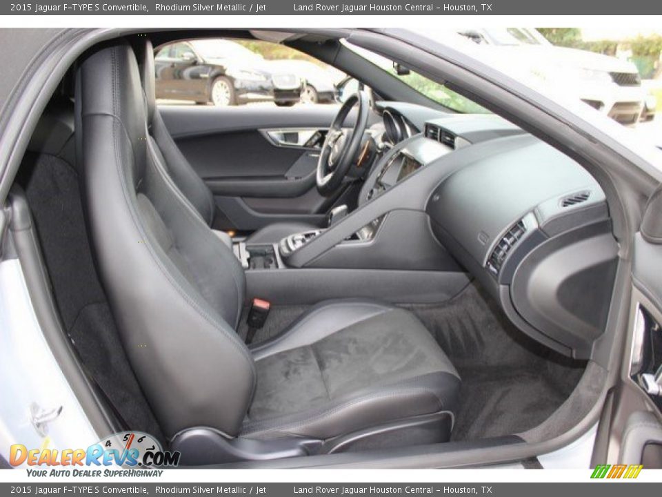 Front Seat of 2015 Jaguar F-TYPE S Convertible Photo #5