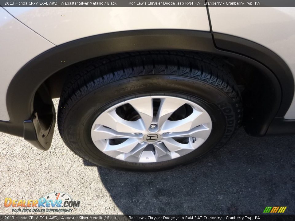 2013 Honda CR-V EX-L AWD Alabaster Silver Metallic / Black Photo #2