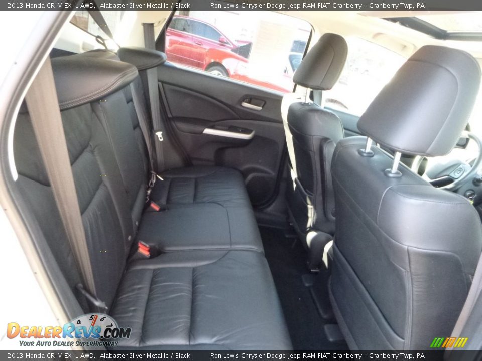 2013 Honda CR-V EX-L AWD Alabaster Silver Metallic / Black Photo #4