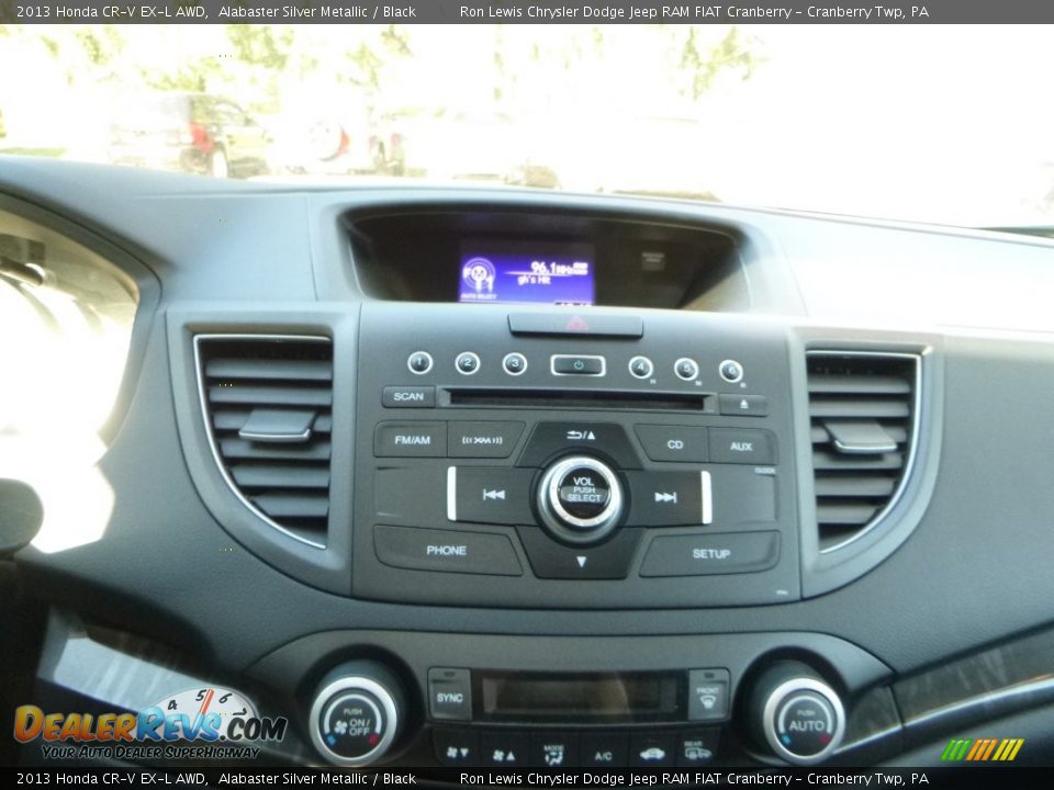 2013 Honda CR-V EX-L AWD Alabaster Silver Metallic / Black Photo #18