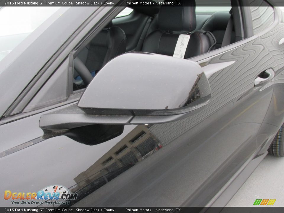 2016 Ford Mustang GT Premium Coupe Shadow Black / Ebony Photo #12