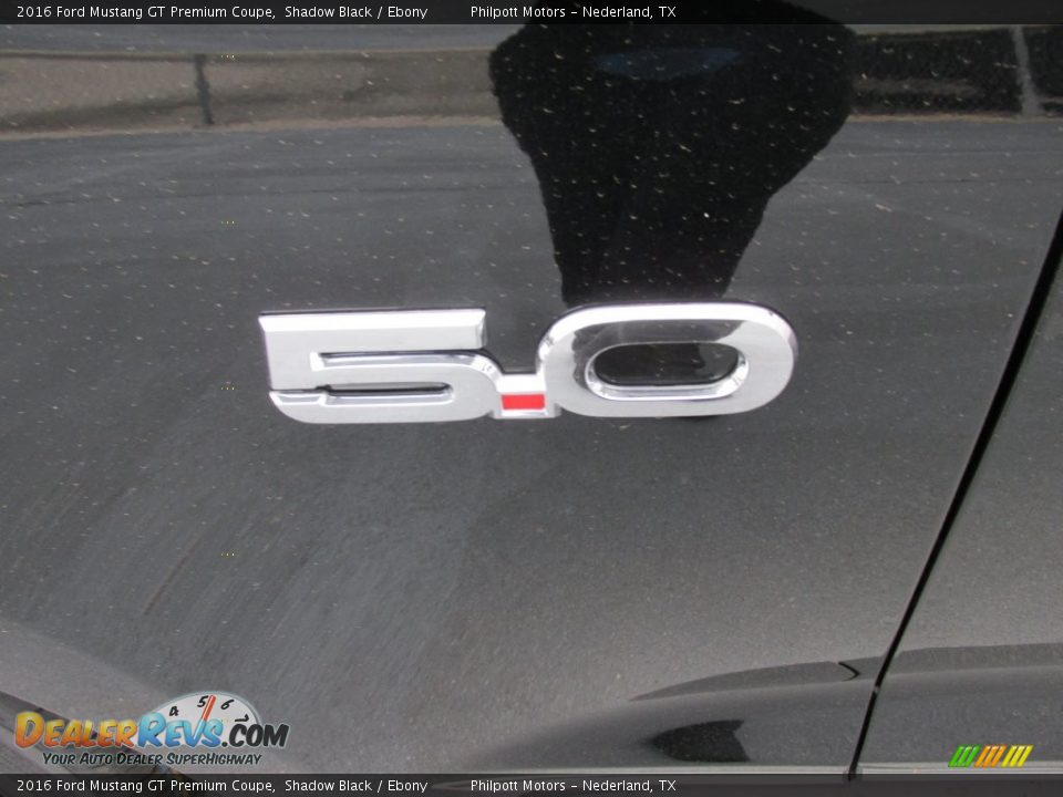 2016 Ford Mustang GT Premium Coupe Shadow Black / Ebony Photo #13