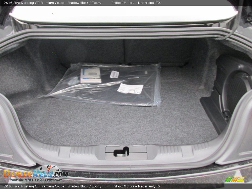 2016 Ford Mustang GT Premium Coupe Shadow Black / Ebony Photo #15
