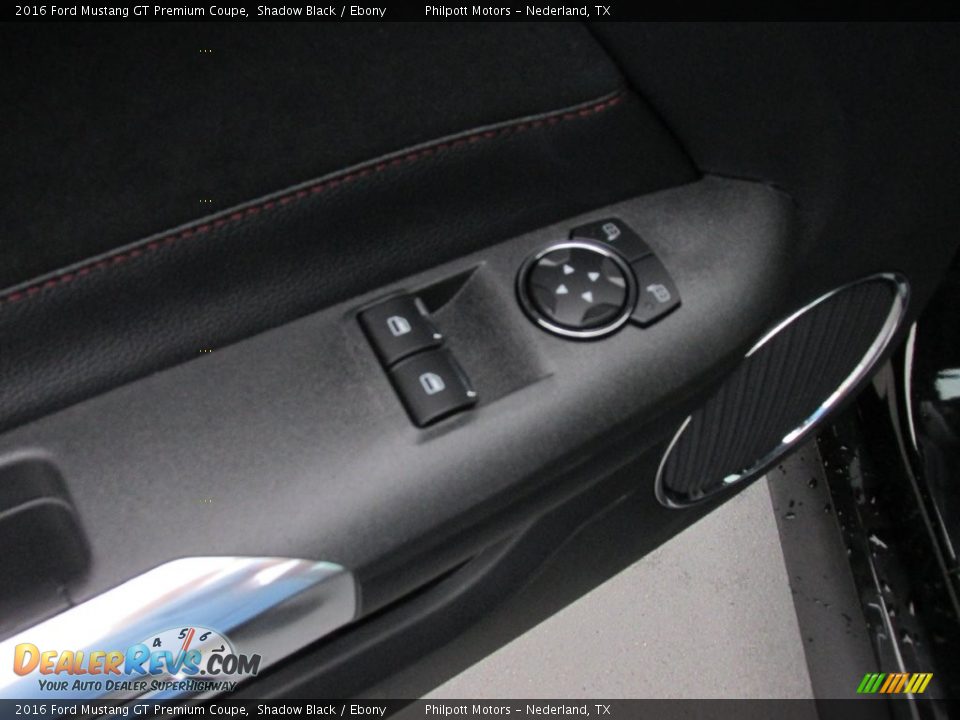 2016 Ford Mustang GT Premium Coupe Shadow Black / Ebony Photo #18