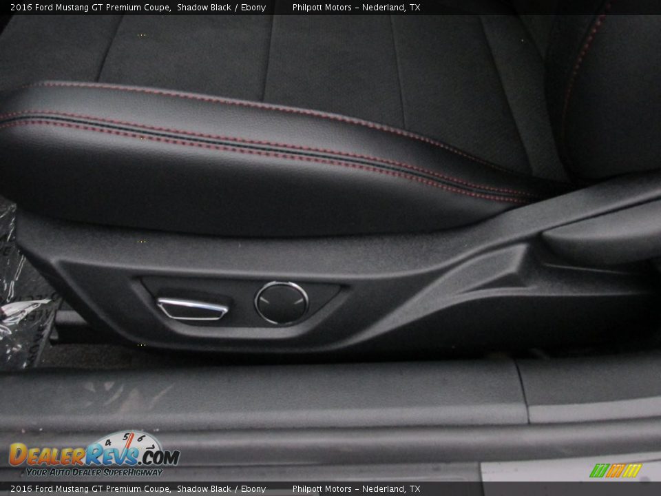 2016 Ford Mustang GT Premium Coupe Shadow Black / Ebony Photo #20