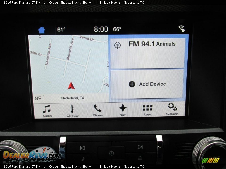 2016 Ford Mustang GT Premium Coupe Shadow Black / Ebony Photo #24